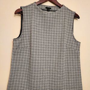 Ann Taylor Checkerboard Blouse